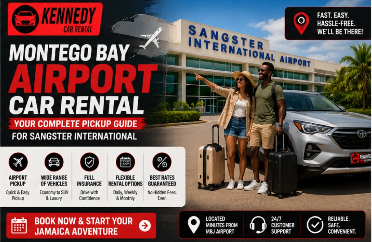 Free Airport Pickup at Sangster International — How OJ's Auto Sales & Rental Saves You $35–$50 From the Moment You Land